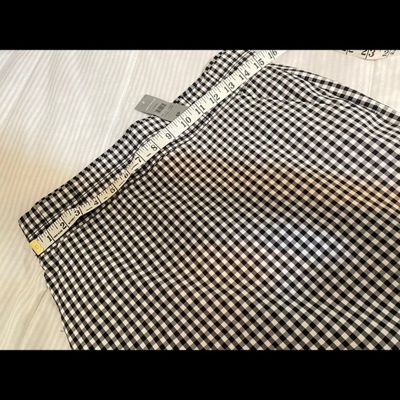 Ann Taylor Pencil Skirt Checkered Plaid 6P - Picture 9 of 10